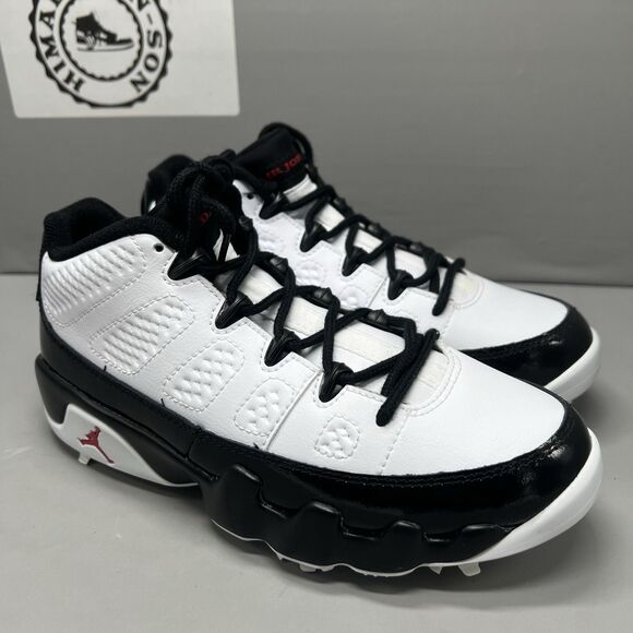 NIKE AIR JORDAN 9 GOLF White Black True Red FJ5934-100 Men Sz 6.5 Women Sz 8 NEW main image 5